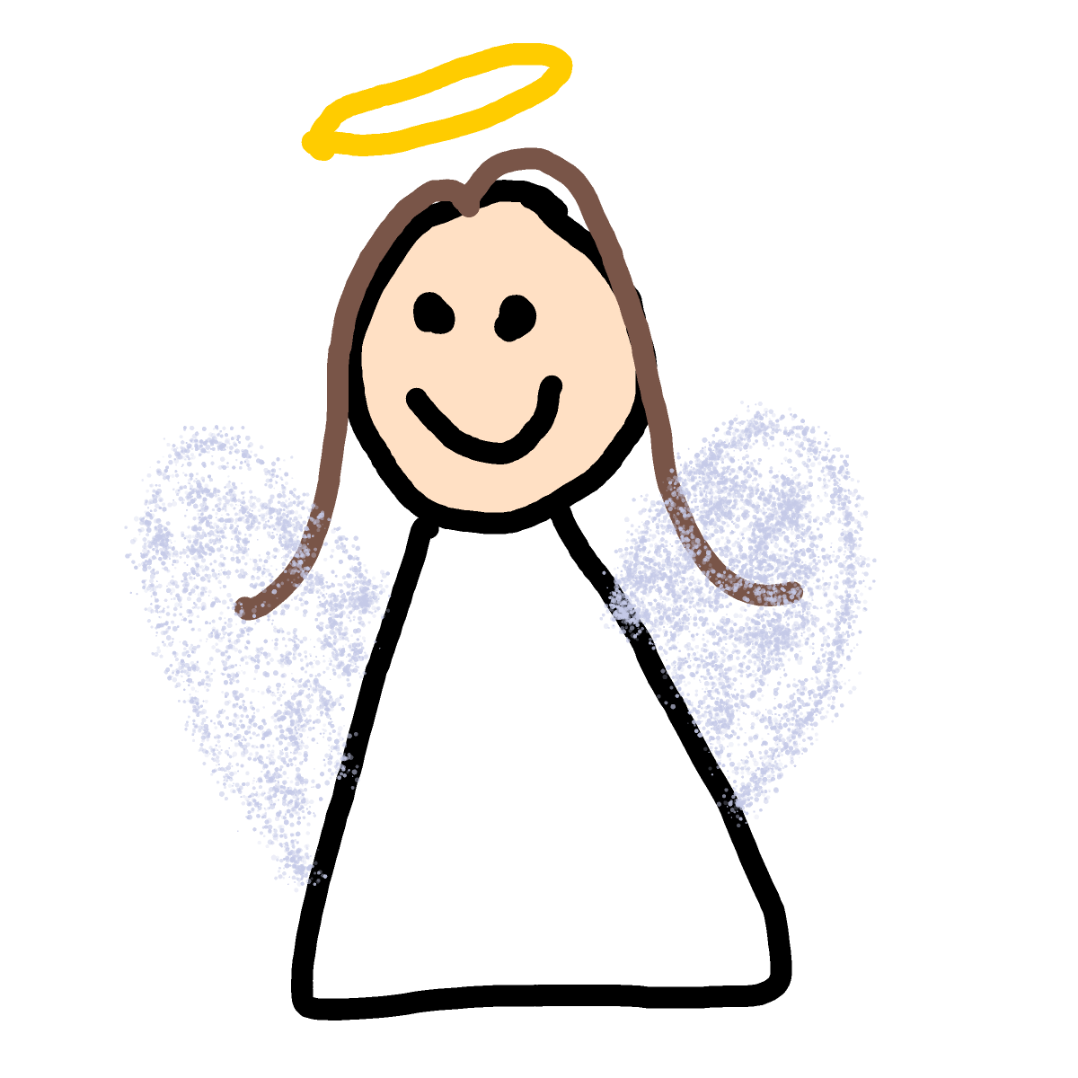 Angel drawing by Megs