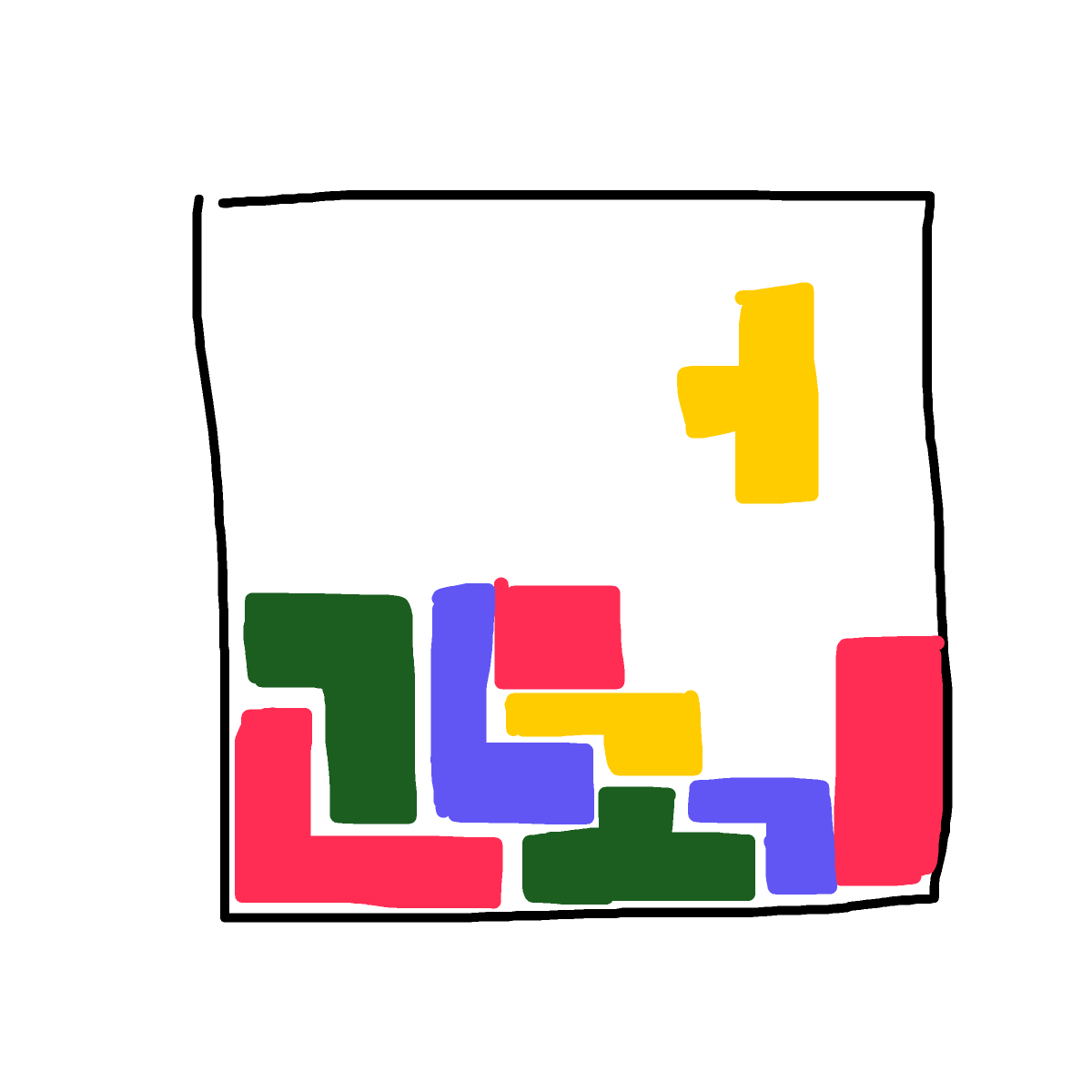 Tetris drawing by beksss