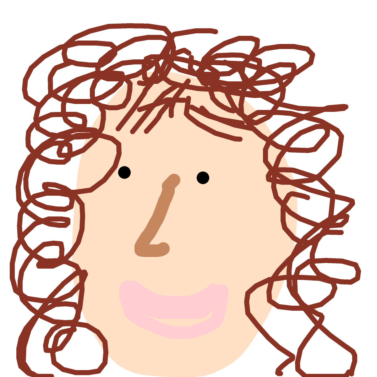 Head drawing by bia