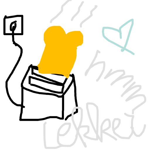 Toast drawing by wendyyy