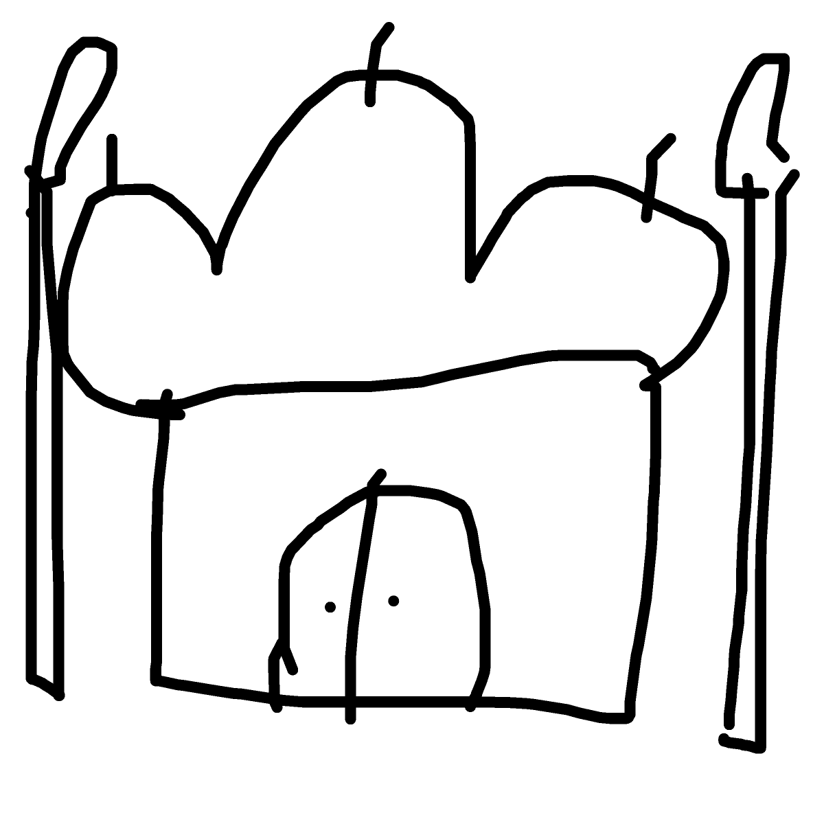 Taj Mahal drawing by dawn-omega-bard