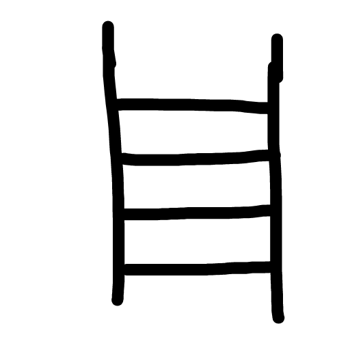 Ladder drawing by maddee