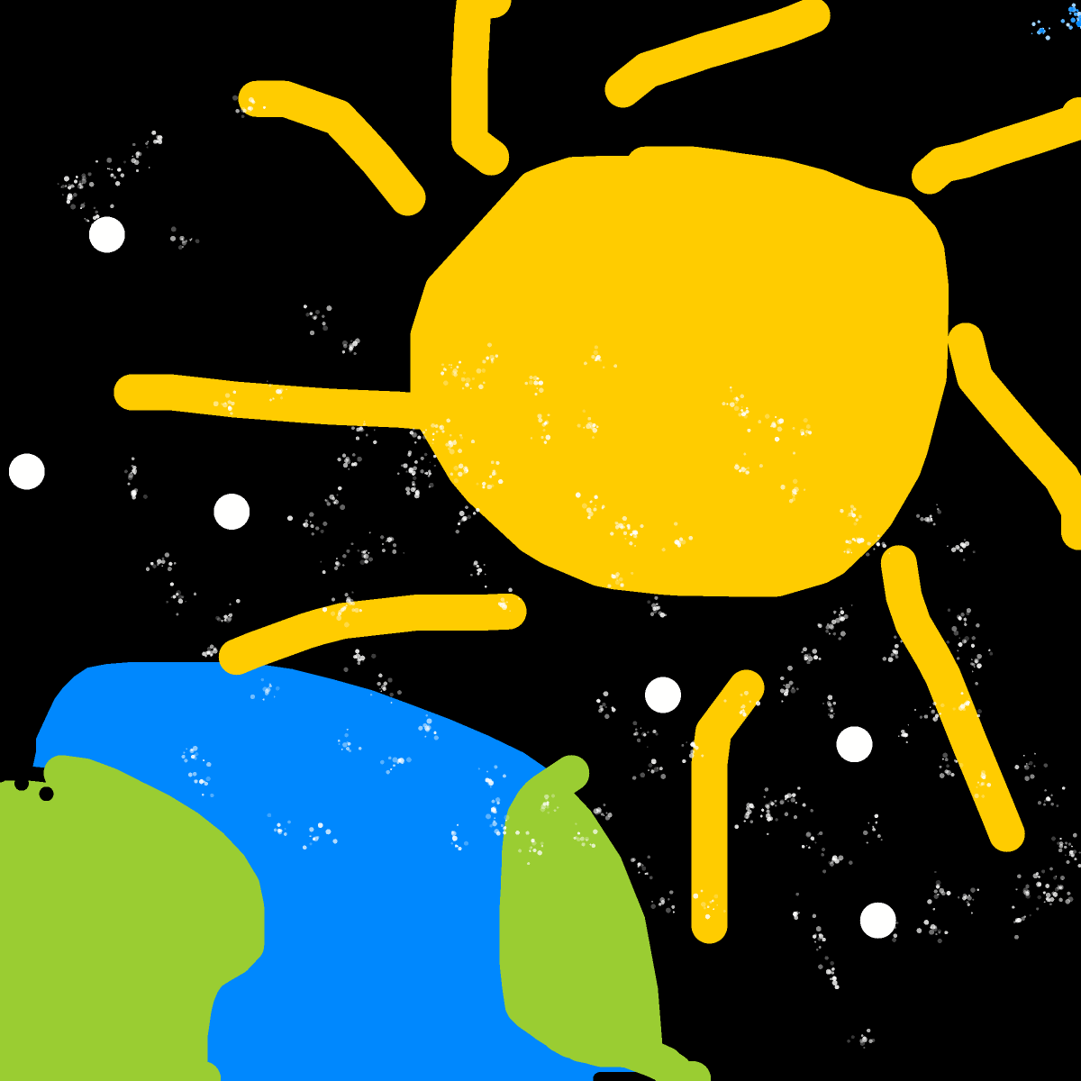 Sun drawing by louie