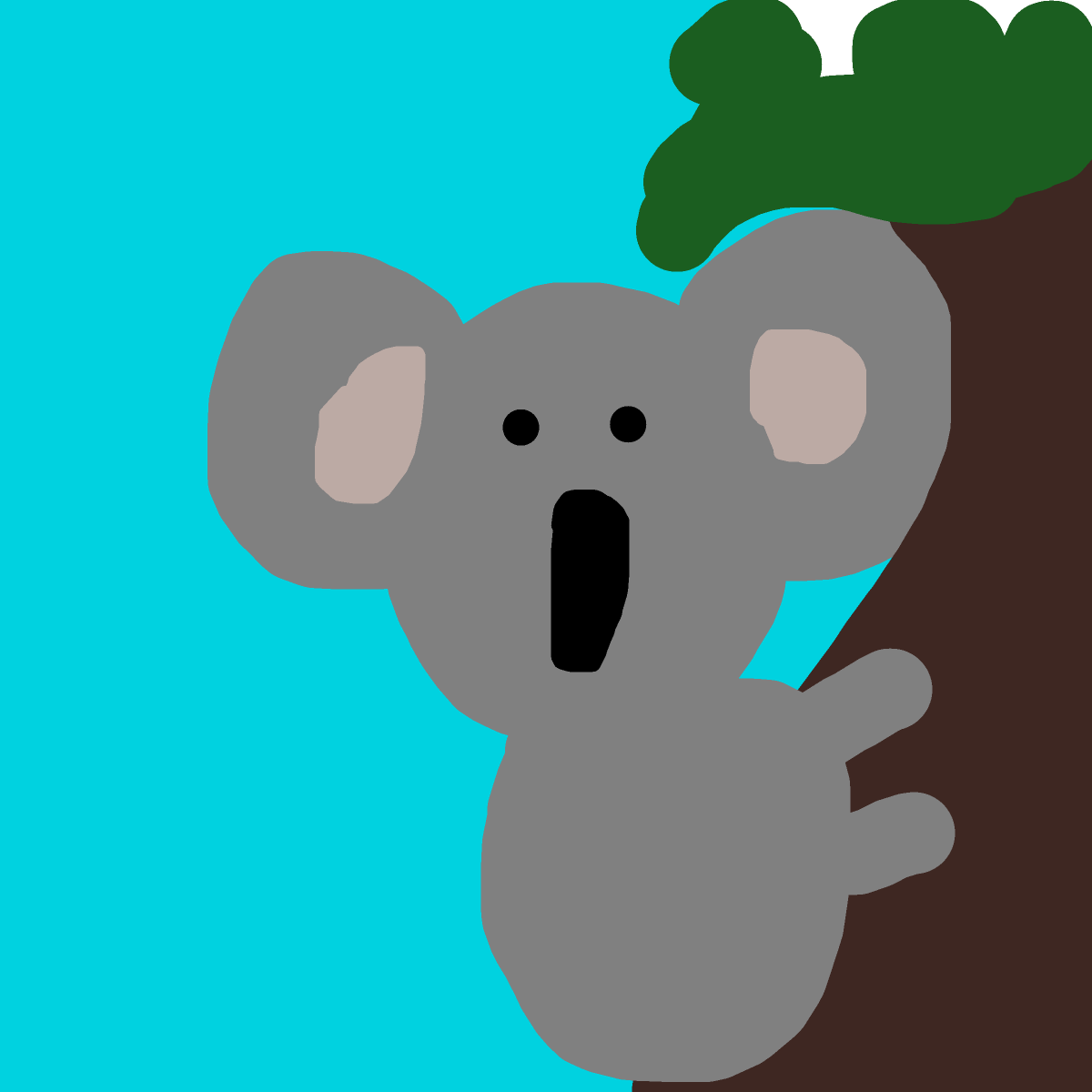 Koala drawing by countnicula