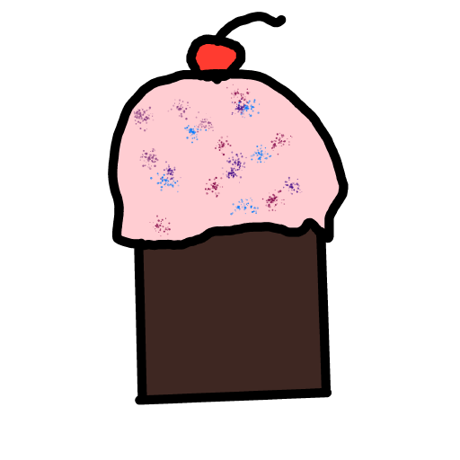 Cupcake drawing by Almog