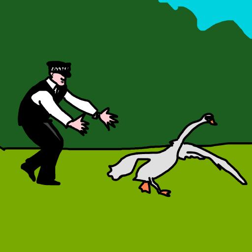 Swan drawing by knoxy