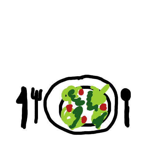 Salad drawing by soft-rare-pro