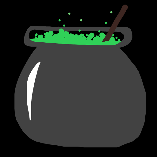 Cauldron drawing by jashezilla