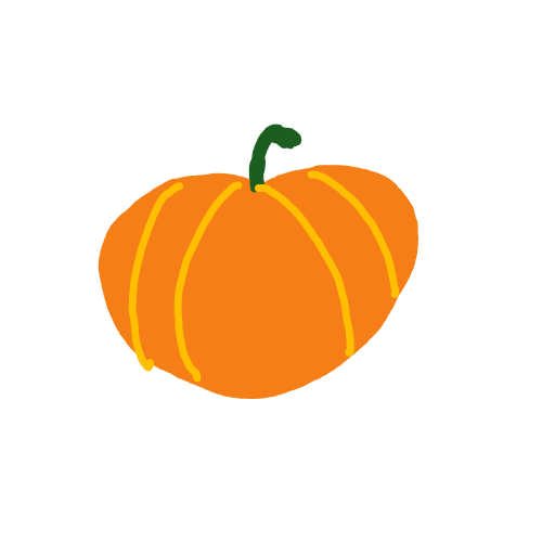Pumpkin drawing by fresh-paint-king