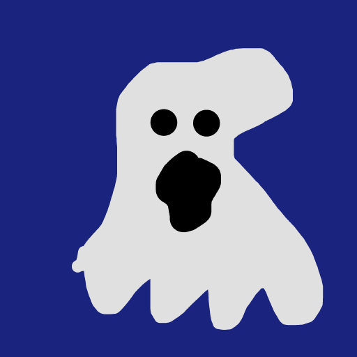 Ghost drawing by cyan-bronze-net