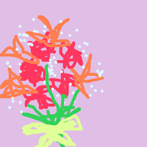 Bouquet drawing by dark-clear-force