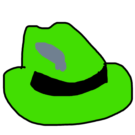 Green Hat drawing by mikestam195
