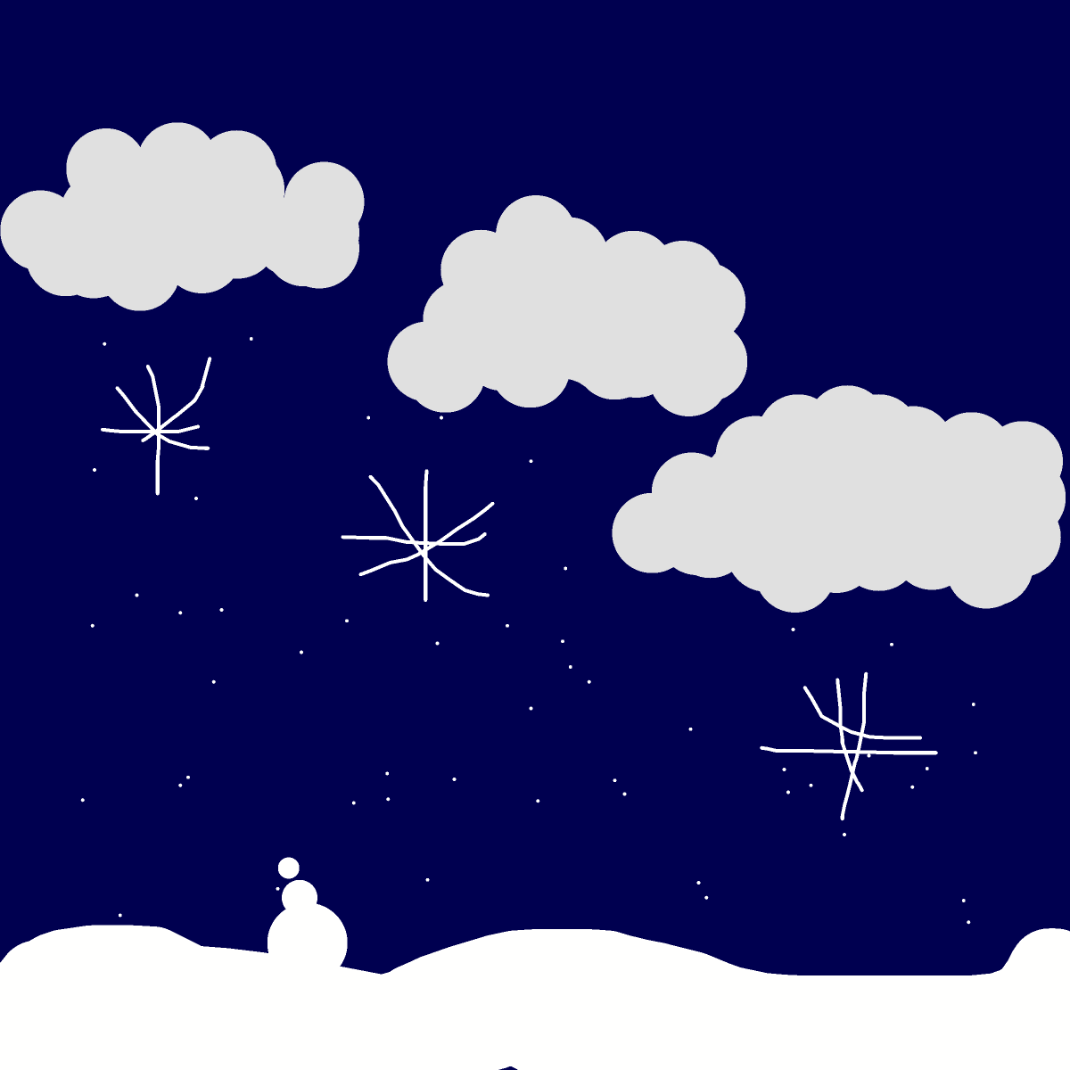 Snow drawing by nice-draw-designer