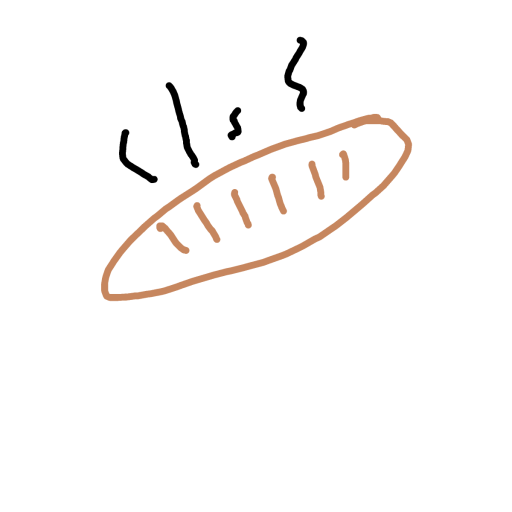 Baguette drawing by princess fiona