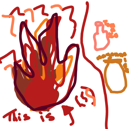 Hot Sauce drawing by SafiyyaJ