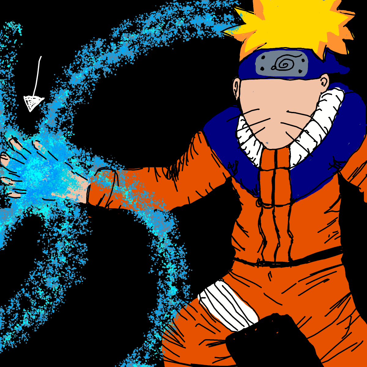 Rasengan drawing by tris - art _ wow