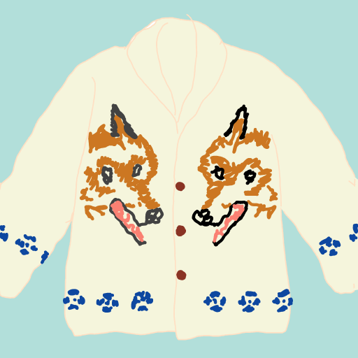 Cardigan drawing by Guardianoflives