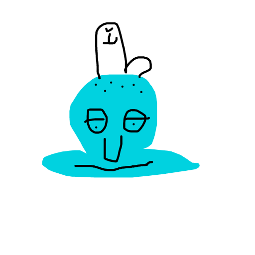 Squidward drawing by tittychakras