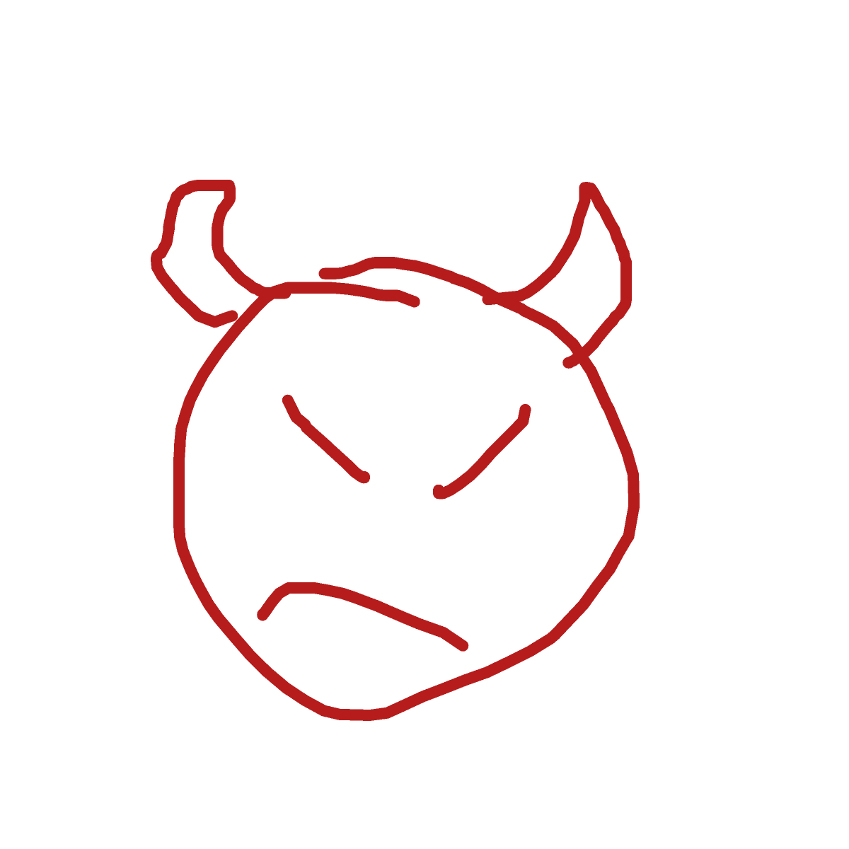 Demon drawing by alexis