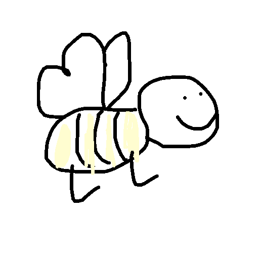 Bee drawing by maite
