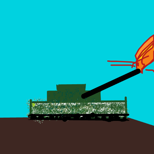 Tank drawing by dan