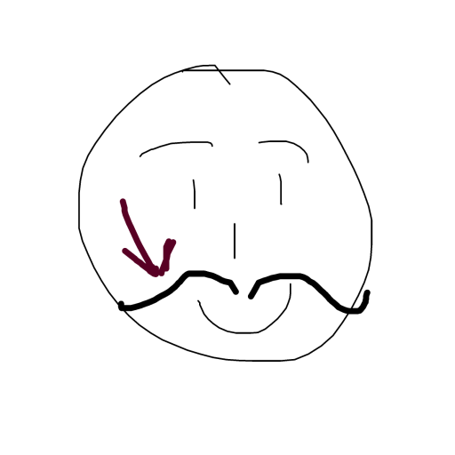 Mustache drawing by rare-dark-spire