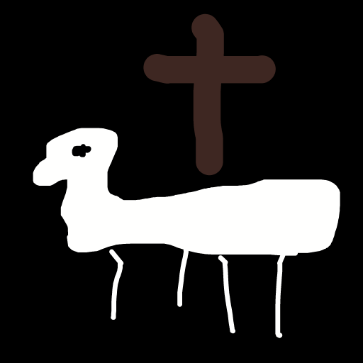 Lamb drawing by kurtie