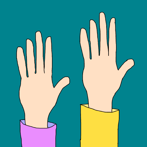 Hand Twin drawing by krissywissy
