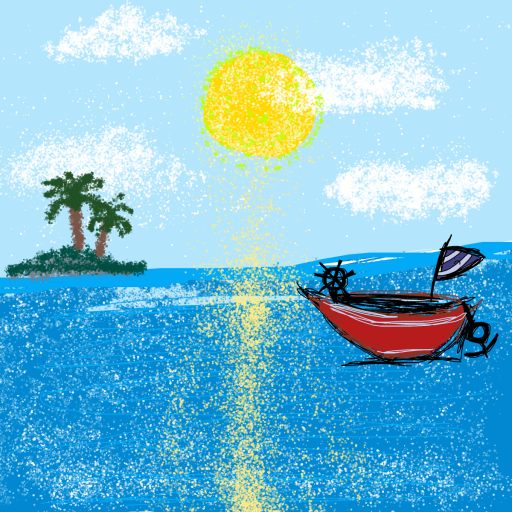 Sunbeam drawing by shahadudu