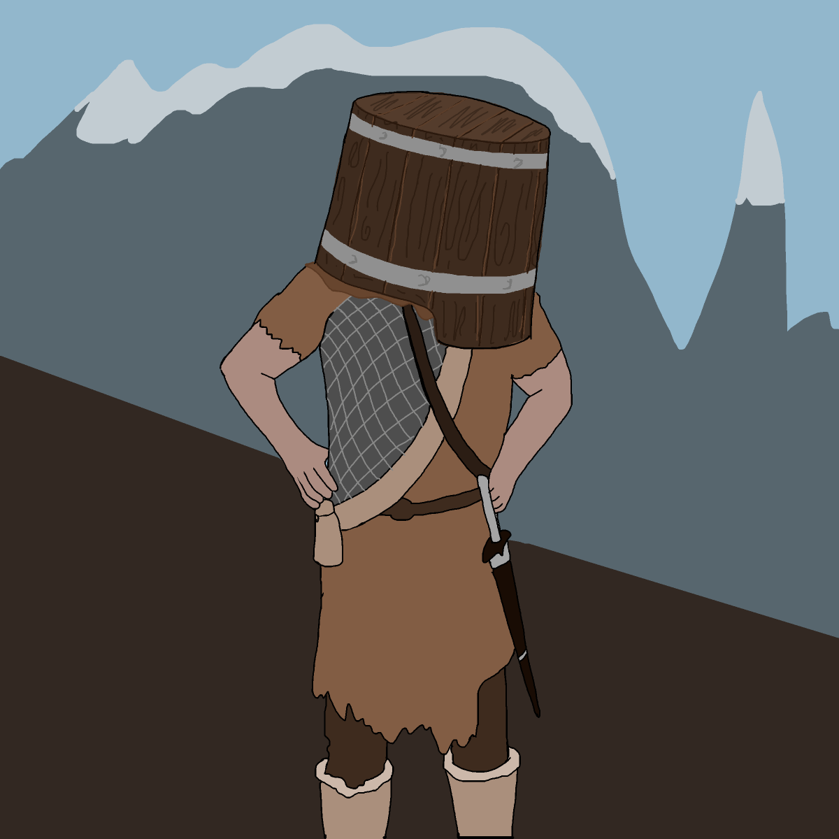 Skyrim drawing by firecracker