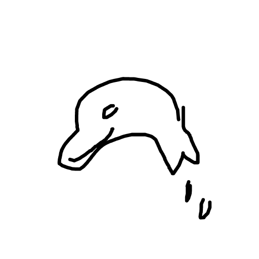 Dolphin drawing by lili