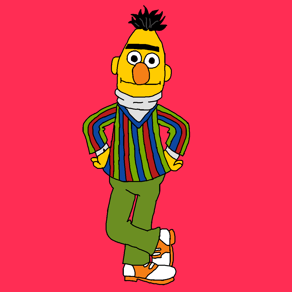 Bert drawing by monthra