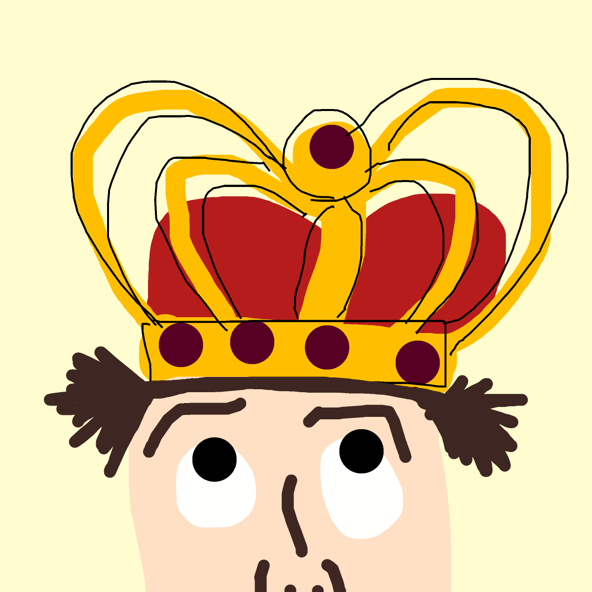 Crown drawing by angel