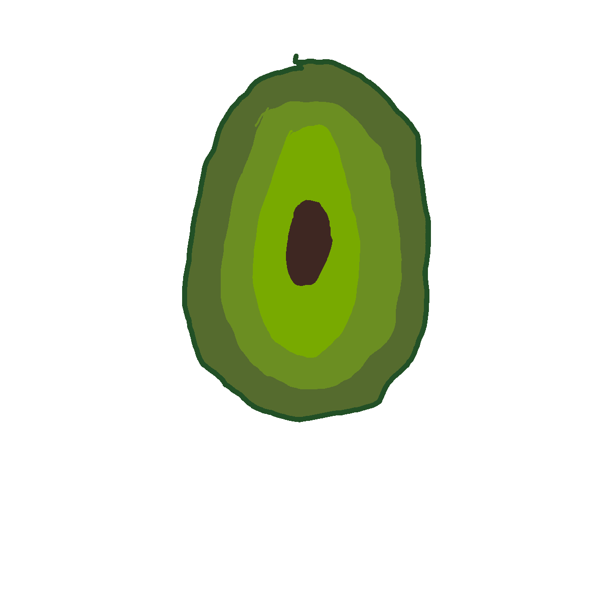 Avocado drawing by SodaNight