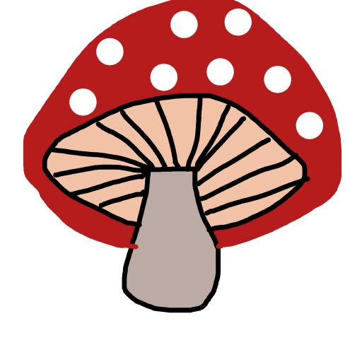 Mushroom drawing by ms lady