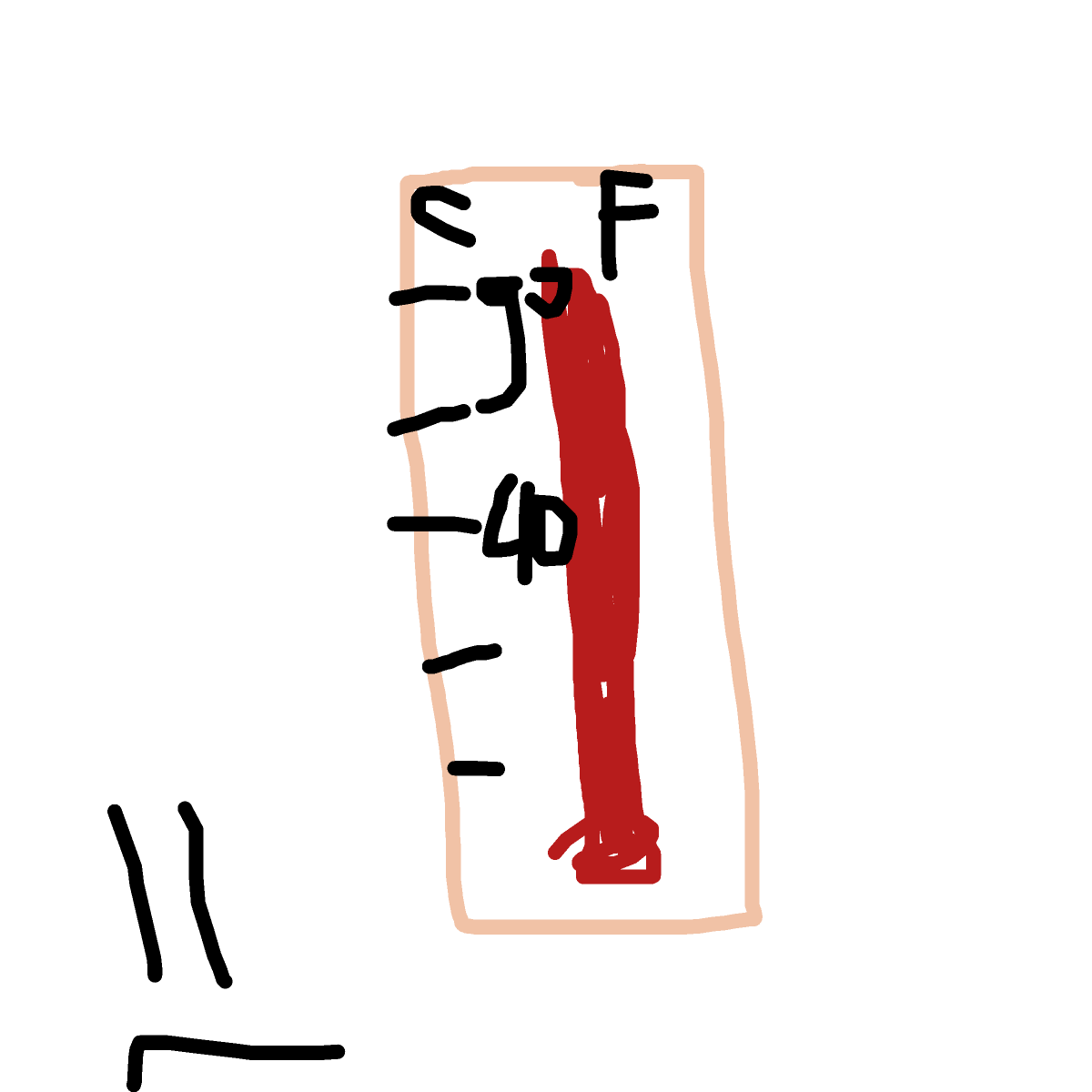 Thermometer drawing by edge-coal-earth