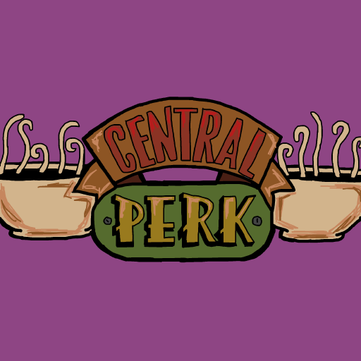 Central Perk drawing by monthra
