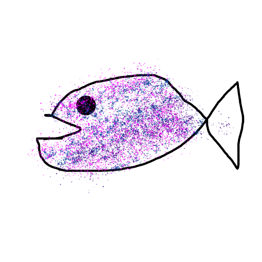 Fish drawing by kurtie