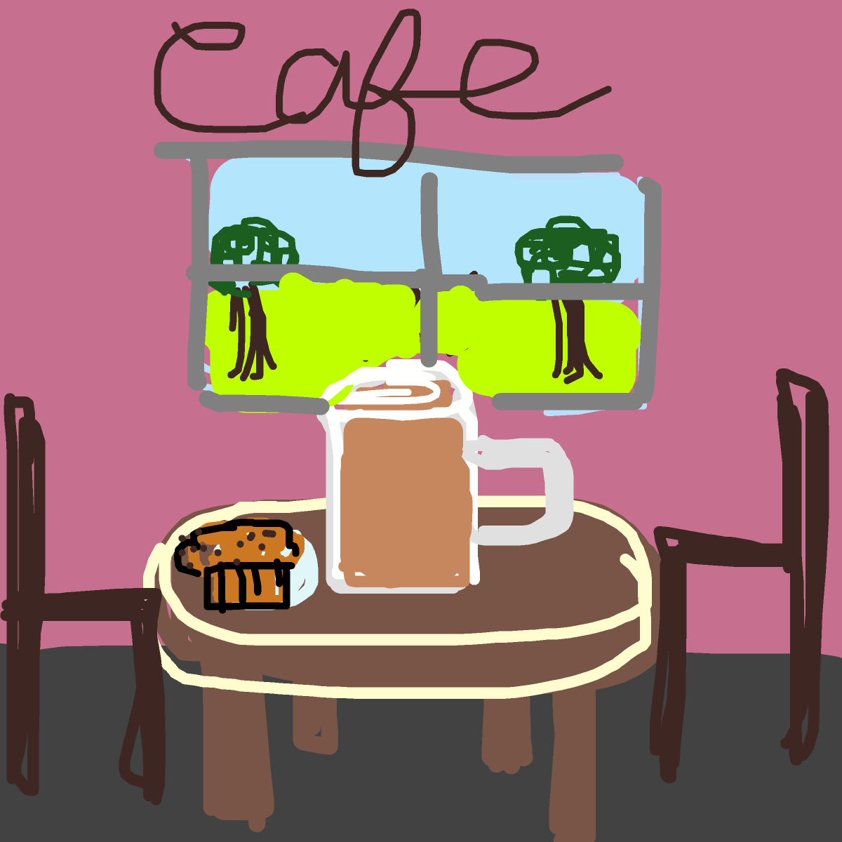 Coffee drawing by oxox