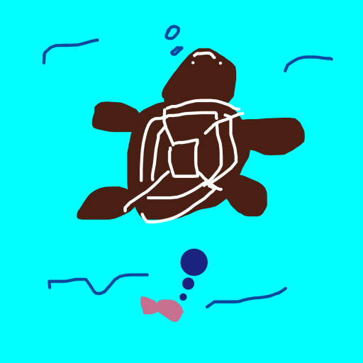 Sea Turtle drawing by grou