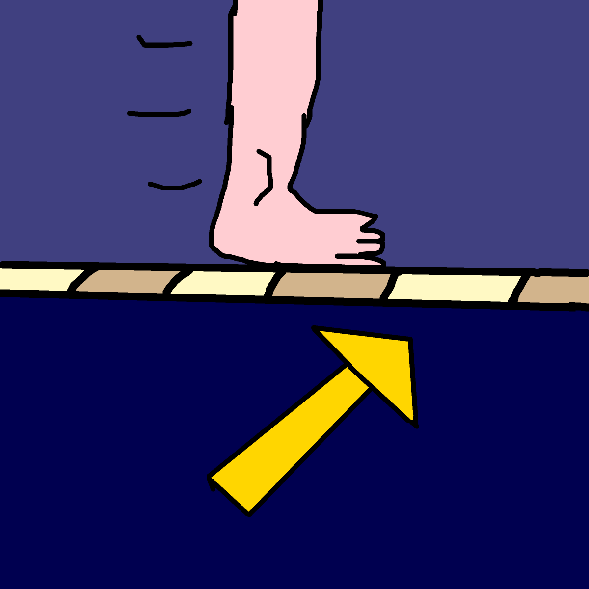 Tightrope drawing by johnny boy