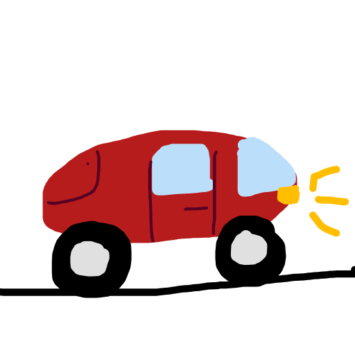 Car drawing by ash