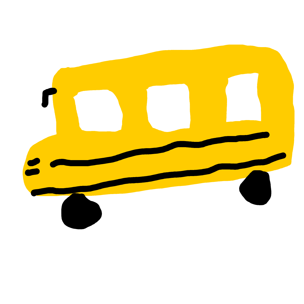 School Bus drawing by Megs
