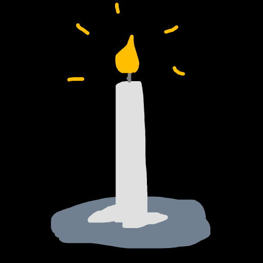 Candles drawing by pure-wave-frost