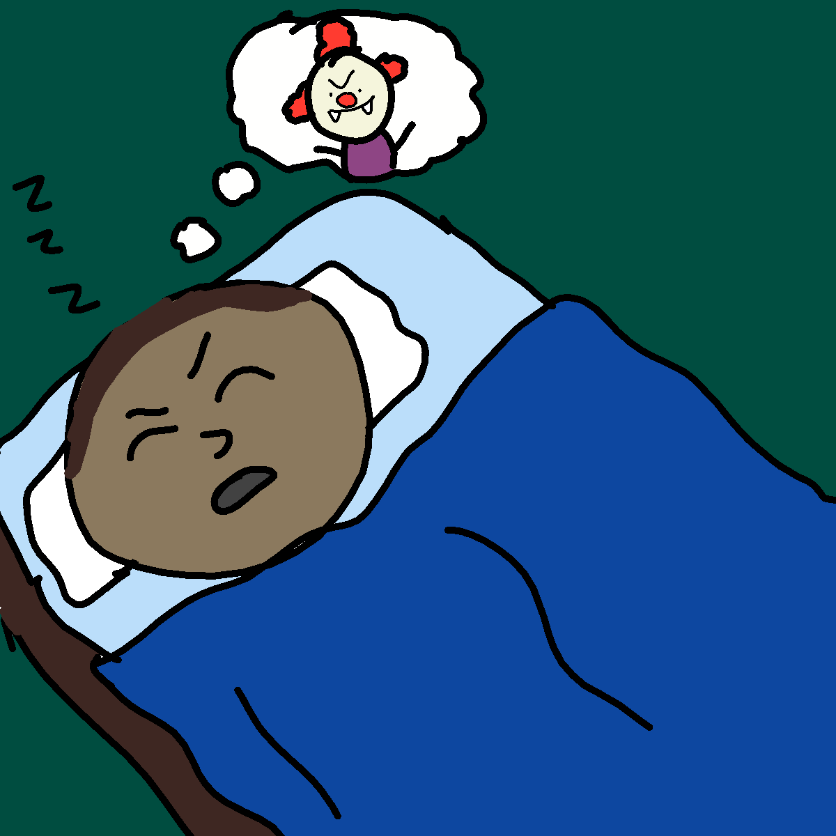 Nightmare drawing by conn0rr