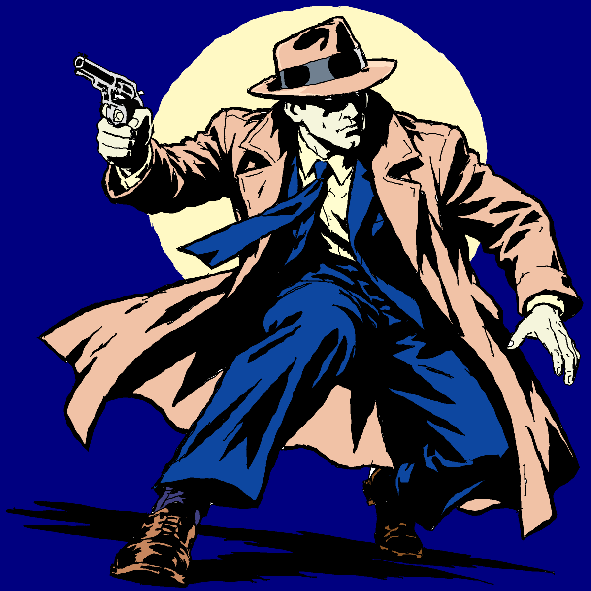 Private Eye drawing by Guardianoflives