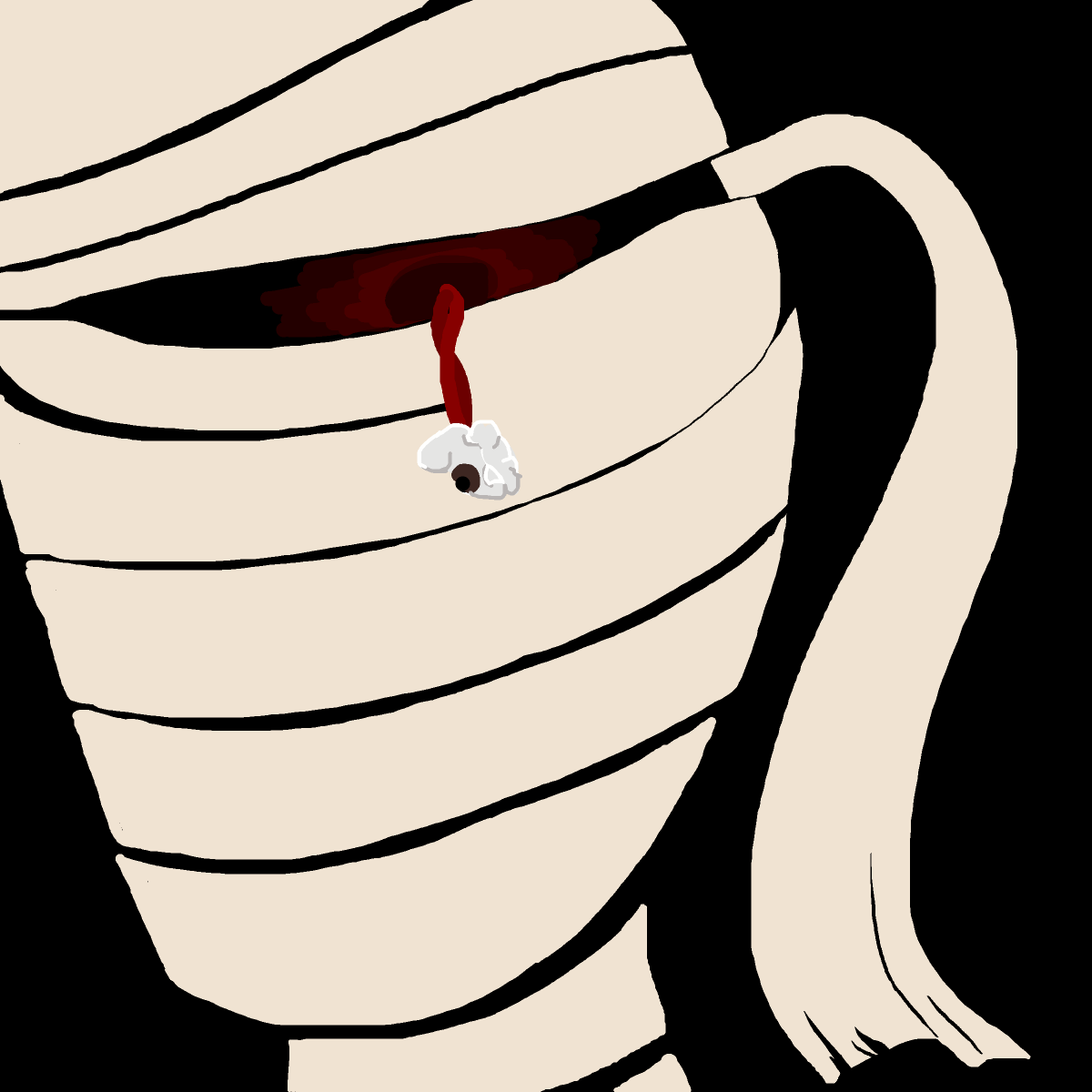 Mummy drawing by firecracker