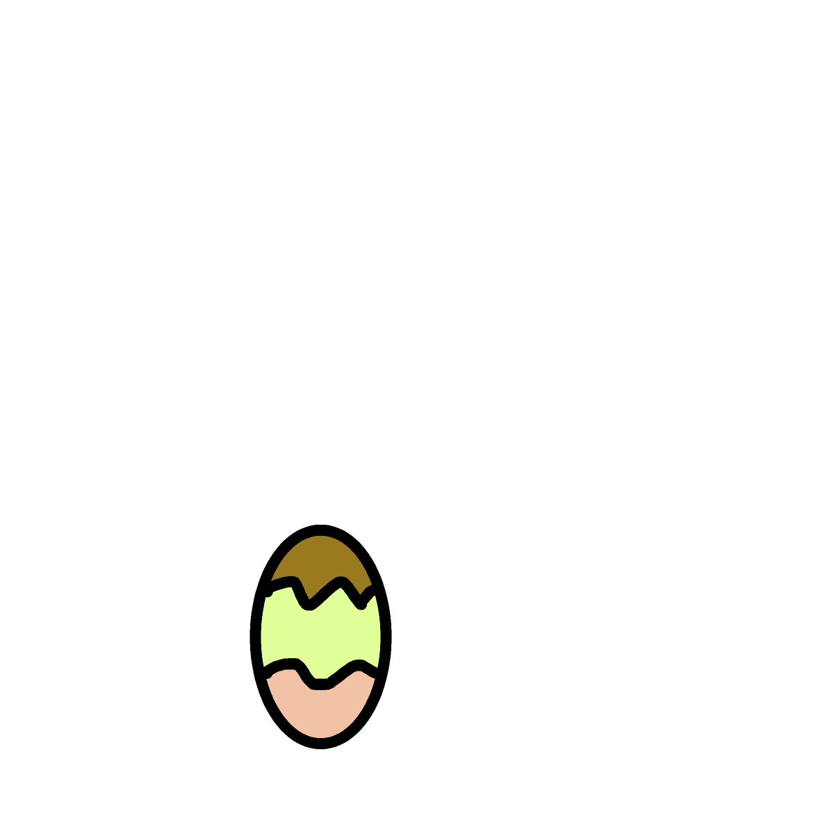 Easter Egg drawing by isi