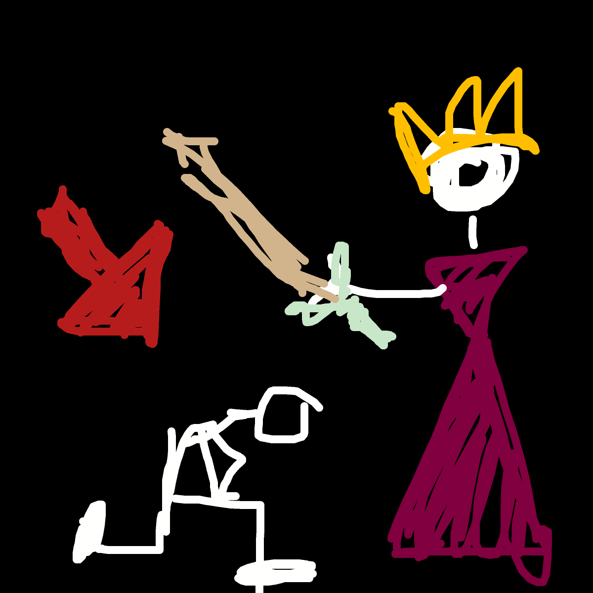 Knight drawing by babitheartist