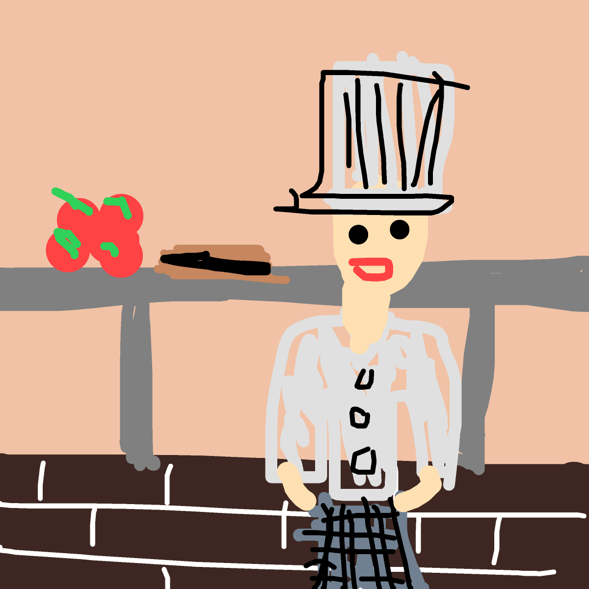 Chef drawing by oxox